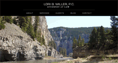 Desktop Screenshot of lorimillerlaw.com